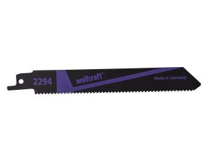 2 brzeszczoty szablaste Wolfcraft - 10 - 100 mm, drewno z gwoździami, metale nieżelazne