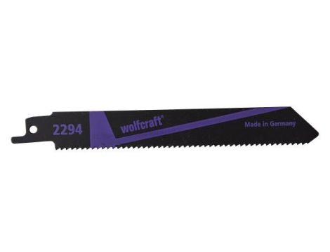 2 brzeszczoty szablaste Wolfcraft - 10 - 100 mm, drewno z gwoździami, metale nieżelazne