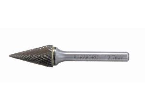 Frez do metalu ABRABORO Typ M, 8,0 x 64/18 - stożek ostry TCT
