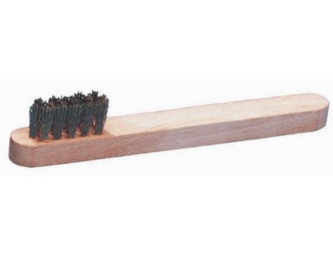 Szczotka ręczna świecowa 145 mm ABRABORO - drut mosiężny