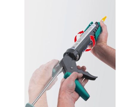 Pistolet do mas uszczelniających WOLFCRAFT MG 200 - ergonomiczny - 2