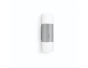 Oprawa elewacyjna z czujnikiem ruchu i zmierzchu L910 S PIR 9,8W LED 797lm 3000K IP44 IK03 230V srebrna/ aluminium