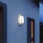 Lampa elewacyjna z czujnikiem ruchu i zmierzchu Steinel L 22 S PIR max.60W E27 IP44 IK03 230V srebrna / stal nierdzewna - 3