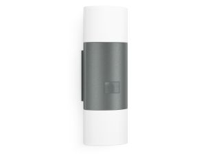 Oprawa elewacyjna z czujnikiem ruchu i zmierzchu L910 S PIR 9,8W LED 797lm 3000K IP44 IK03 230V antracyt / aluminium