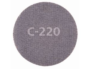 Siatka ścierna 225 mm Wolfcraft - gr. 220, do żyraf [5 szt.]