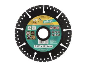 1 Tarcza diamentowa PROJECT MULT 125, Wolfcraft