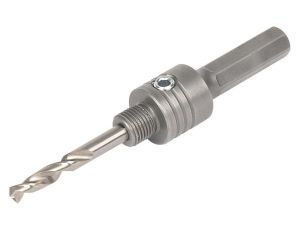 Trzpień 6-kąt z wiertłem do otwornic BiM Wolfcraft 19-29 mm