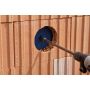 Trzpień 6-kąt dla wkładów do otwornic Wolfcraft 5960 - 5962 / 372 mm - 3