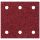 Papier szlifierski 100x115mm Wolfcraft - gr. 60/120/240, perforowany, na rzep [10 szt.]
