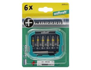 Zestaw bitów krzyżowych PH Wolfcraft - [7 cz.] - image 2