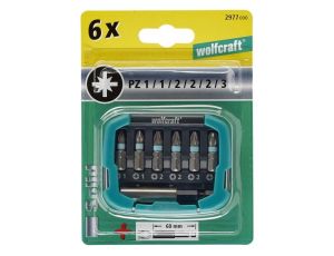 Zestaw bitów krzyżowych PZ Wolfcraft - [7 cz.] - image 2