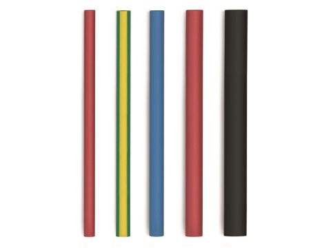 Węże termokurczliwe STEINEL fi 4 - 12 mm długie, 20 szt [072766]