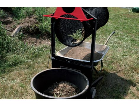 Przesiewacz ogrodowy Scheppach RS400 0,36kW 230V/50Hz - 4