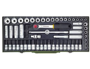 Zestaw kluczy nasadowych Proxxon 3/8 cala [65 cz.]