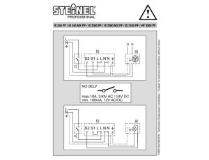 Czujnik ruchu i zmierzchu Steinel IS345 MX HIGHBAY PF natynkowy IP54 kwadrat biały - image 2