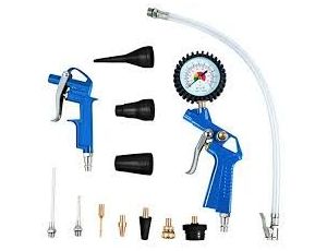 Zestaw osprzętu pneumatycznego Scheppach 13-częściowy