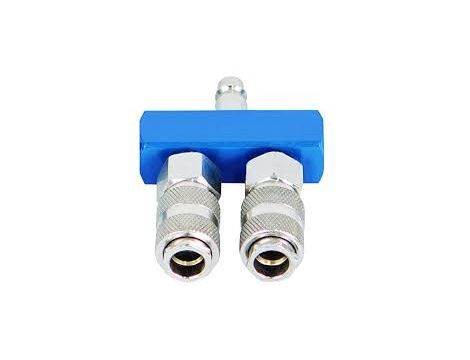 Rozdzielacz pneumatyczny Scheppach 2-drożny