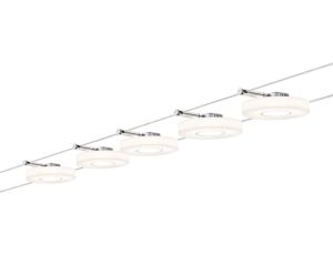 DiscLED I system linkowy DC 5x4W Chrom/Satin 230V/12V DC 36VA Metal