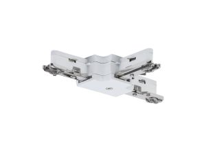 URail Łącznik T 125mm max.1000W Biały