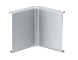 Zestaw 2 łączników do profili taśm LED Duo narożnik wewnętrzny, matowe aluminium / tworzywo sztuczne