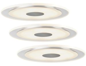 Whirl LED oprawa wbudowana 3x6W aluminum/ satyna - image 2