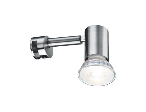 Oprawa ścienna SIMPLO LED GU10 5.3W 2700K 230V żelazo szczotkowane / metal