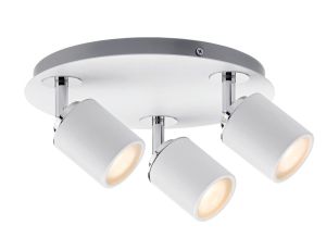 Oprawa ścienno-sufitowa TUBE GU10 max. 3x10W IP44 230V biały / chrom /metal - image 2
