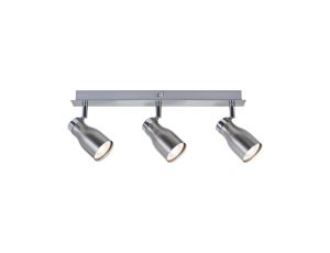 Oprawa ścienno-sufitowa MELI GU10 max. 3x10W 230V nikiel mat / metal - image 2