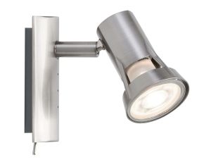 Oprawa ścienno-sufitowa TEJA GU10 max. 1x10W 230V nikiel satynowany /metal - image 2