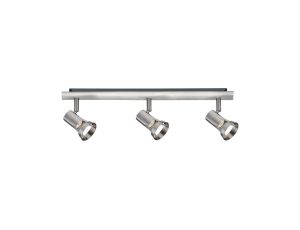 Oprawa ścienno-sufitowa TEJA GU10 max. 3x10W 230V nikiel satynowany /metal