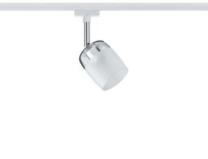 URail System Spot Blossom max. 1x10W G9 Biały/przezr/satynow 230V Metal/Szkło