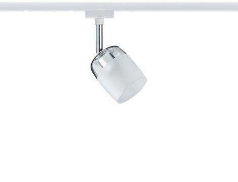 URail System Spot Blossom max. 1x10W G9 Biały/przezr/satynow 230V Metal/Szkło