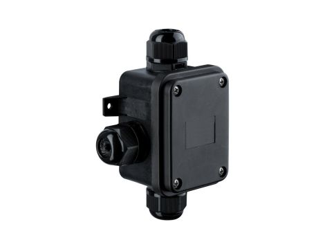 Puszka połączeniowa potrójna IP68 Czarny do kabla o średnicy do 15mm