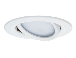 Zestaw Premium Coin Slim ściemniany LED 3x6,8W 2700K 230V 51mm Biały Mat/Aluminium - image 2
