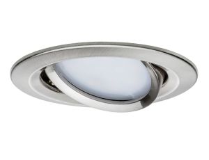 Zestaw Premium Coin Slim ściemniany LED 3x6,8W 2700K 230V 51mm Żelazo Szczotkowane/Aluminium - image 2