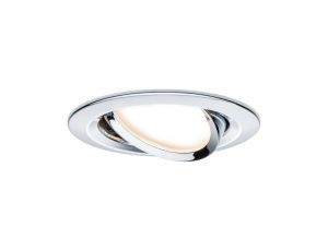 Zestaw Premium Coin Slim ściemniany LED 1x6,8W 2700K 230V 51mm Chrom/Aluminium