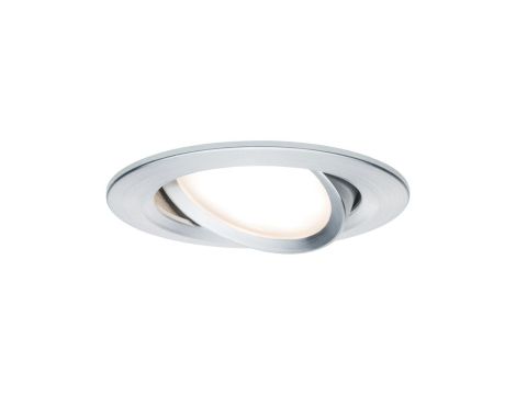 Zestaw Premium Coin Slim ściemniany LED 1x6,8W 2700K 230V 51mm Aluminium