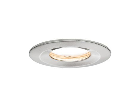 Zestaw Premium Coin Slim ściemniany okrągły IP65 LED 1x6,8W 230V 51mm Żelazo Szczotkowane