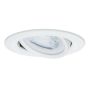 Oprawa do wbudowania NOVA COIN LED DIM wychylna GU10 max.35W 84mm 230V biały mat - 3