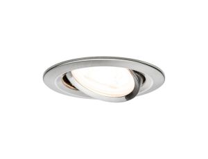 Oprawa do wbudowania NOVA COIN LED DIM wychylna GU10 max.35W 84mm 230V szczotkowane żelazo