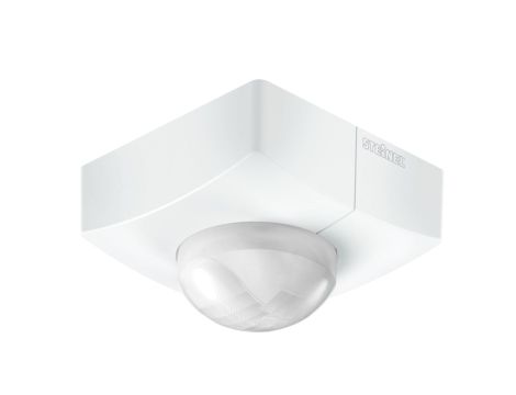Czujnik ruchu i zmierzchu Steinel IS 345 MX HIGHBAY COM1 natynkowy IP54 kwadrat biały