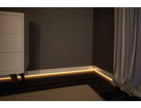 Socle Profil dyfuzor 200cm Satynowy/ Tworzywo sztuczne - 2