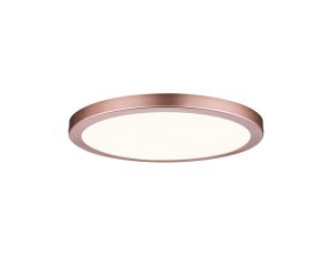 Plafoniera ATRIA LED DIM 16W 1450lm okrągła 300mm 2700K 230V różowe złoto / tworzywo sztuczne