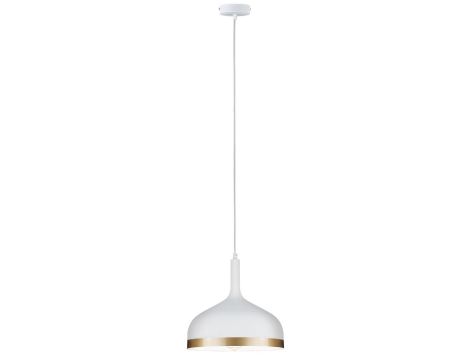 Lampa wisząca Neordic Embla max. 1x20W E27 230V biały / złoty / metal   - 2