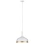 Lampa wisząca Neordic Embla max. 1x20W E27 230V biały / złoty / metal   - 3