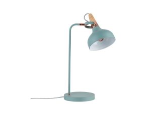 Lampa stołowa Neordic Juna max.1x20W E14 230V miedź / drewno metal 