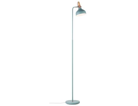 Lampa podłogowa Neordic Juna max. 1x20W E14 230V morska zieleń / miedź / drewno / metal - 2
