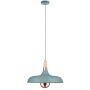 Lampa wisząca Neordic Juna 340mm max.1x20W E27 230V miedź / drewno / metal - 3