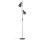Lampa podłogowa HALDAR NEORIDC E14 maks. 2x20W 230V ciemnoszary / matowy chrom / metal