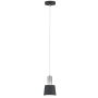 Lampa wisząca Neordic Haldar max. 1x20W E14 230V ciemno-szary / chrom / metal - 3